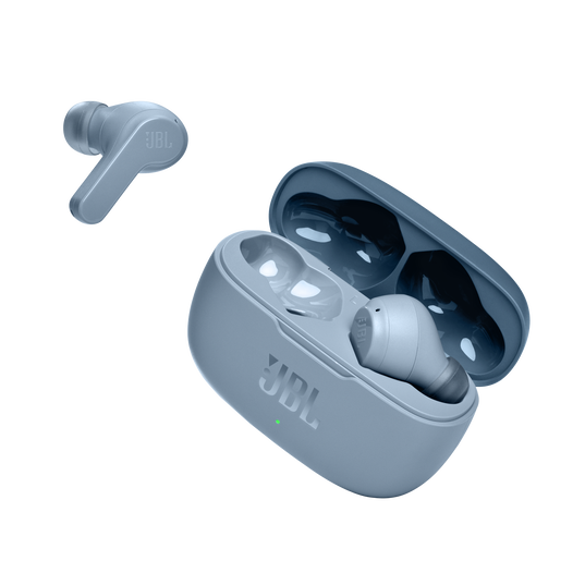 JBL Wave 200TWS - Blue - True Wireless Earbuds - Detailshot 6